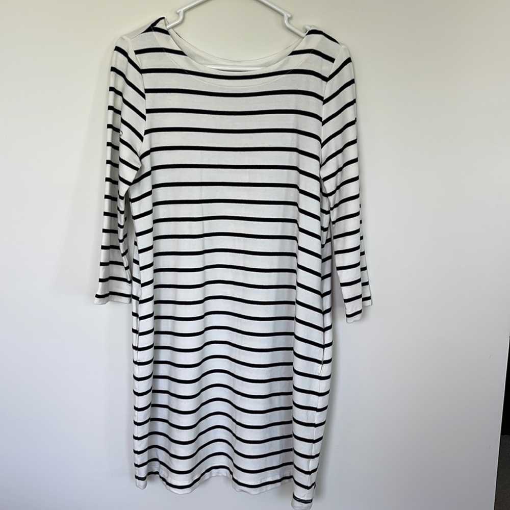 Black and white dress